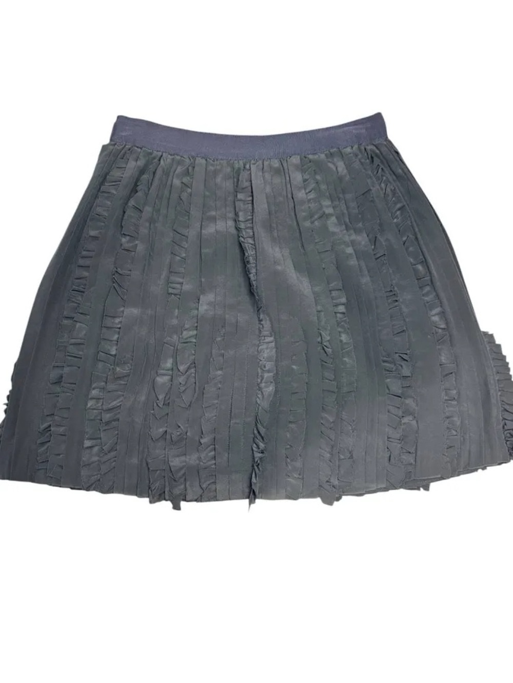 100% Silk Rebecca Taylor ruffle skirt 6/8